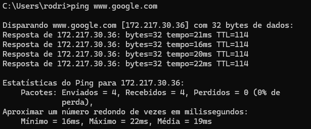 Como diagnosticar problemas de conexão com a internet